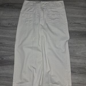 Bailey's Point Cream Cotton Skirt